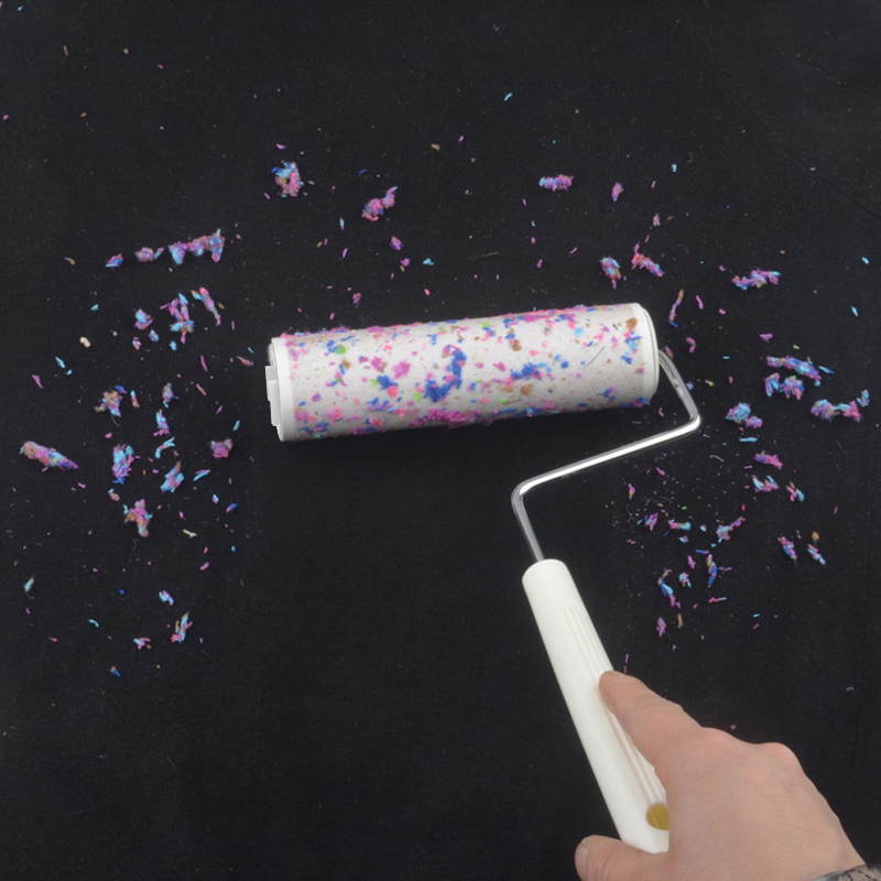 可撕式粘毛器 粘尘纸除尘器粘尘滚筒 粘尘器 粘毛纸