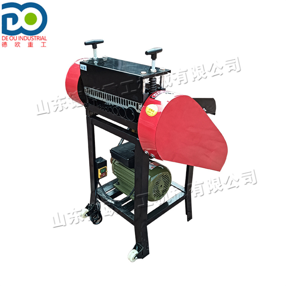 Wire stripping machine废旧电器回收铜线扒皮机 自动电缆剥皮机