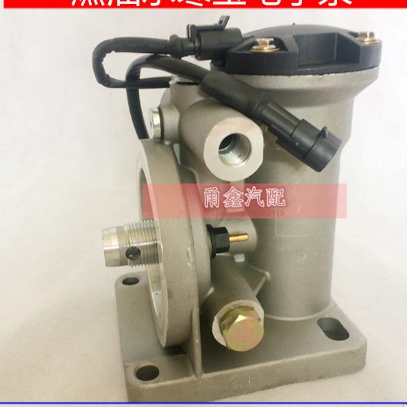 加改装PL420电子泵柴油滤清器加热座总成燃油水寒宝612600081335