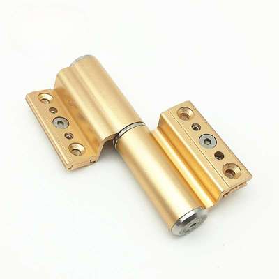 断桥铝欧标c槽合页自动关门 闭门器液压缓冲弹簧阻尼铰链铝合金