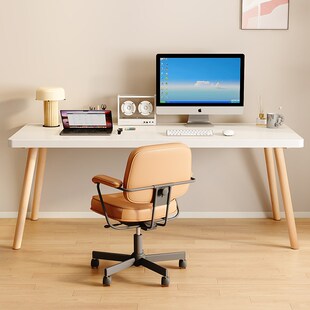 实木书桌学生学习桌办公桌女生卧室桌子出租屋台式 电脑桌