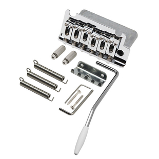 小摇电吉他颤音琴桥 T两点式悬浮拉弦板 美芬日芬墨芬