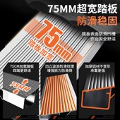 奥鹏铝合金伸缩梯子升降梯便携带钩梯直梯