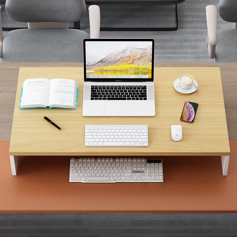 桌面整体增抬高写字学习桌板加大笔记本电脑显示器空间拓展台面,收纳整理,桌面收纳盒,淘宝优惠券,粉丝福利购,淘宝优惠卷