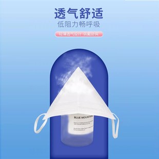 新型n9口罩防工业粉尘肺电焊工夏天薄款 n9高效防尘口罩 头戴式