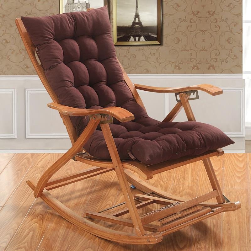 躺椅垫子加厚四季通用长条摇椅垫藤椅垫折叠椅垫实木红木沙发坐垫