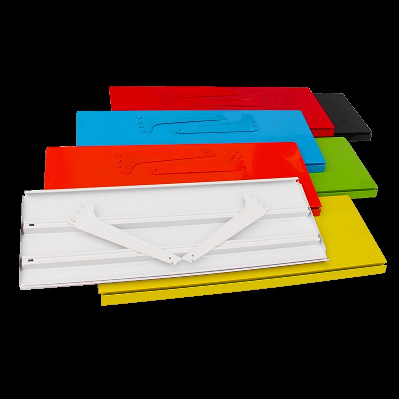 三固超市货架层板金属工具架子宠物店洞孔板隔层洞洞板货架展示架