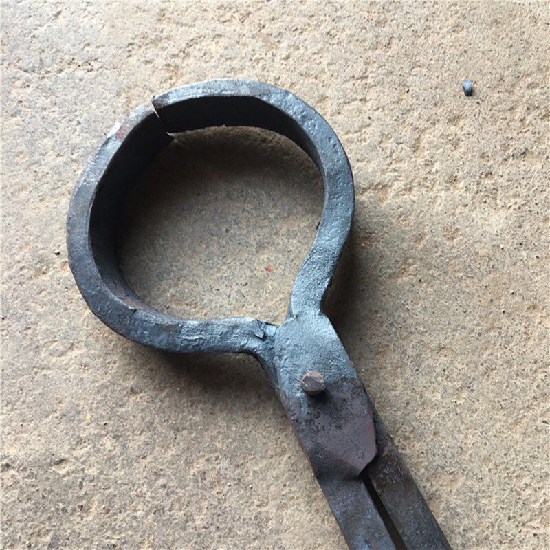 轮胎钳翻胎钳手工钳钳子夹持类手动工具超长圆口大铁钳铁镊子