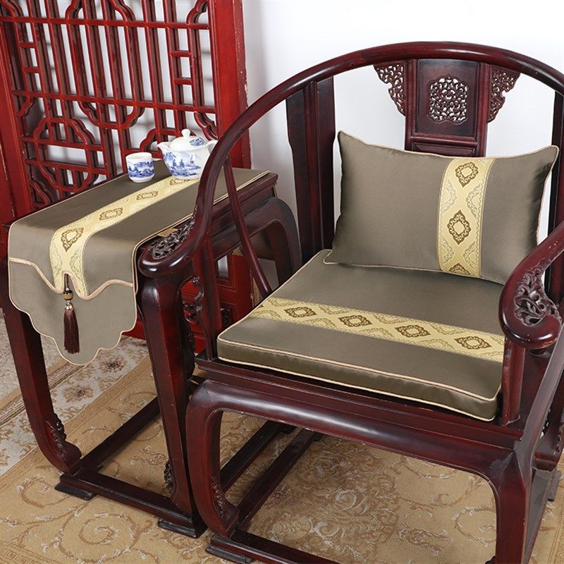 艺必旭新实木沙发坐垫红木圈椅皇宫椅太师椅餐桌桌椅防滑定制,居家布艺,椅垫,淘宝优惠券,粉丝福利购,淘宝优惠卷