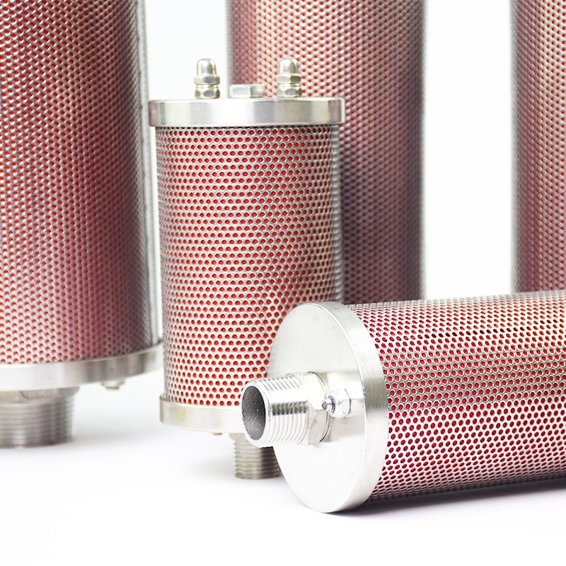 环海牌不锈钢XY-7消音吸干机干燥隔膜泵吹瓶机消声器XY-1/XY-2