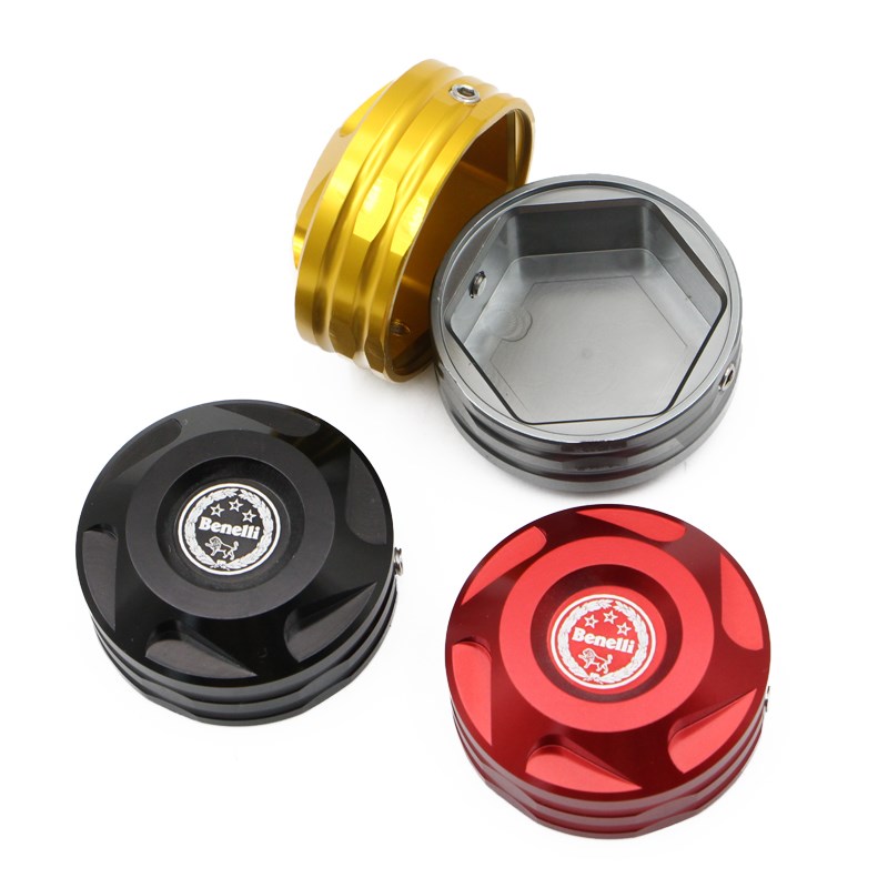 适用贝纳利752 幼狮0前减震装饰盖改装马祖齐避震调节码螺丝帽