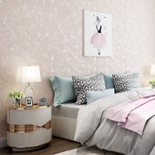 复古斑驳硅藻泥纹白色墙纸铝膜自粘墙面翻新卧室客厅大面积壁纸