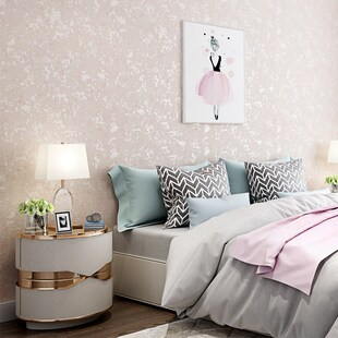 复古斑驳硅藻泥纹白色墙纸铝膜自粘墙面翻新卧室客厅大面积壁纸