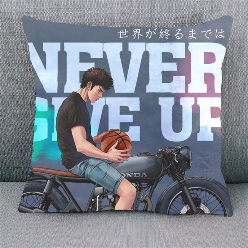 灌篮高手樱木花道流川枫三井寿儿童学生毛绒抱枕靠垫靠枕枕头枕