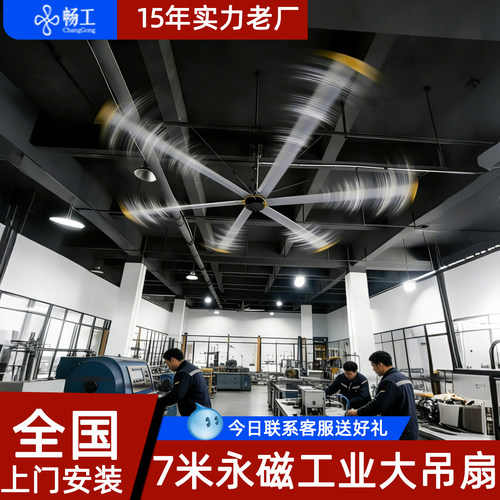 畅工工业风扇吊顶大风扇