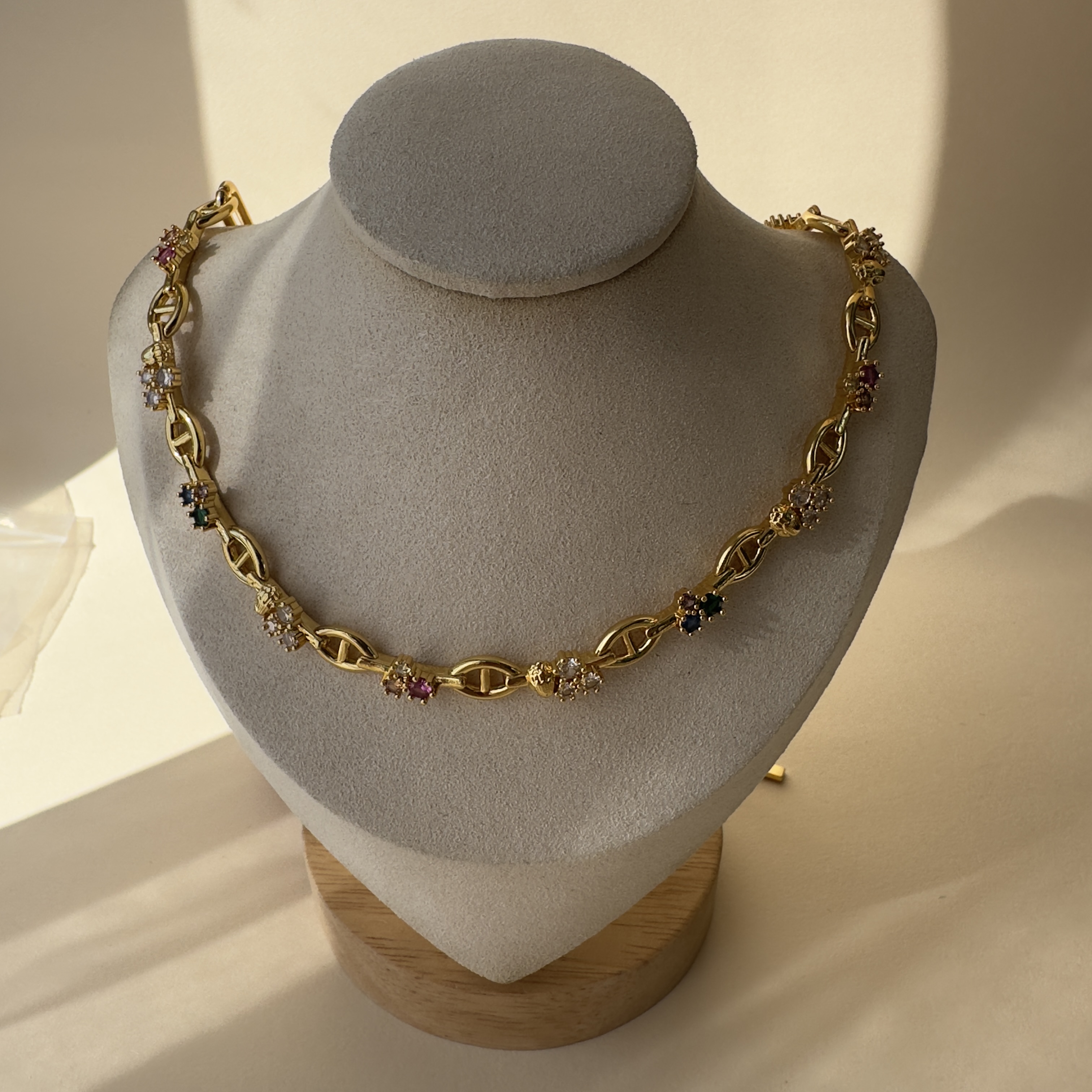 英国订单 买手店鹰头家项链 du家货源 金属锆石鹰头元素项链