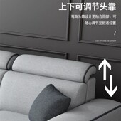 科技布沙发大小户型出租房型新款 客厅布艺沙发两用