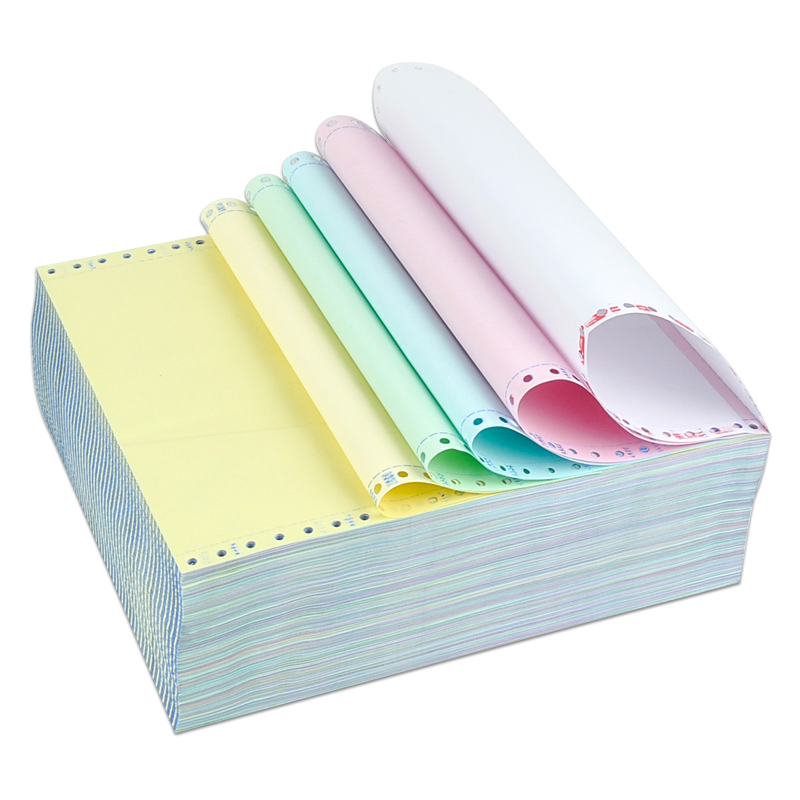 针式电脑打印纸二联二等分四联五联三等分三联打印纸出库单送货单