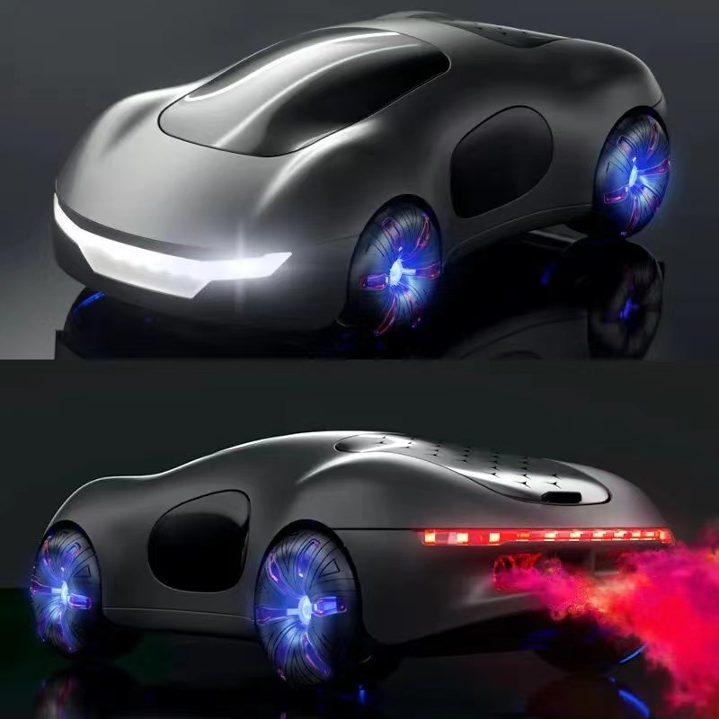 遥控车儿童电动跑车四驱越野rc赛车喷雾漂移特技车202新款