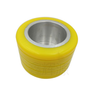 半自动钉箱机送纸轮祥旭堂成富涛钉箱机胶轮纸箱打钉机机