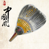 鹅毛扇明扇羽毛扇子诸葛亮扇子羽扇手工扇工艺扇礼品扇道具扇子