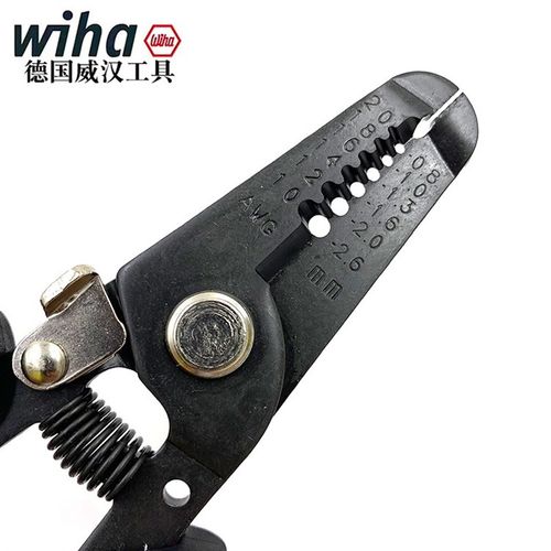 德国进口wiha威汉电工剥线钳 33472多功能拨线钳 专业剥皮钳33471