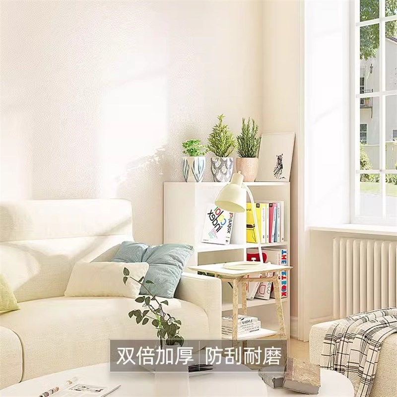 壁布20新款主卧高端包安装墙布高级感无缝全屋壁纸客厅墙纸卧室