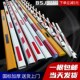 栏杆停车场小区杆直杆门卫拦车杆铝合金八角红白升降杆