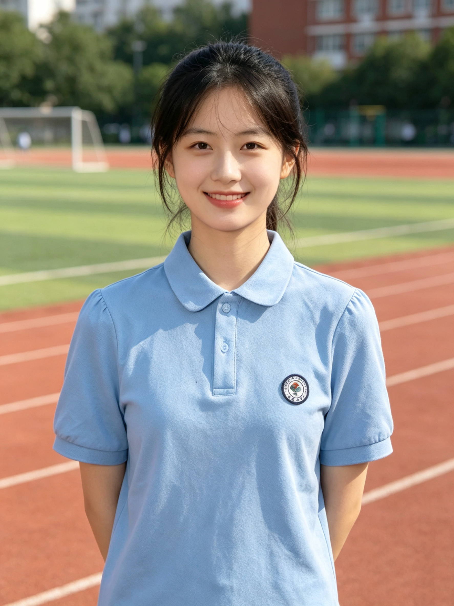 四川省成都市双流区天府四中夏季校服男女短袖T恤学校同款透气棉