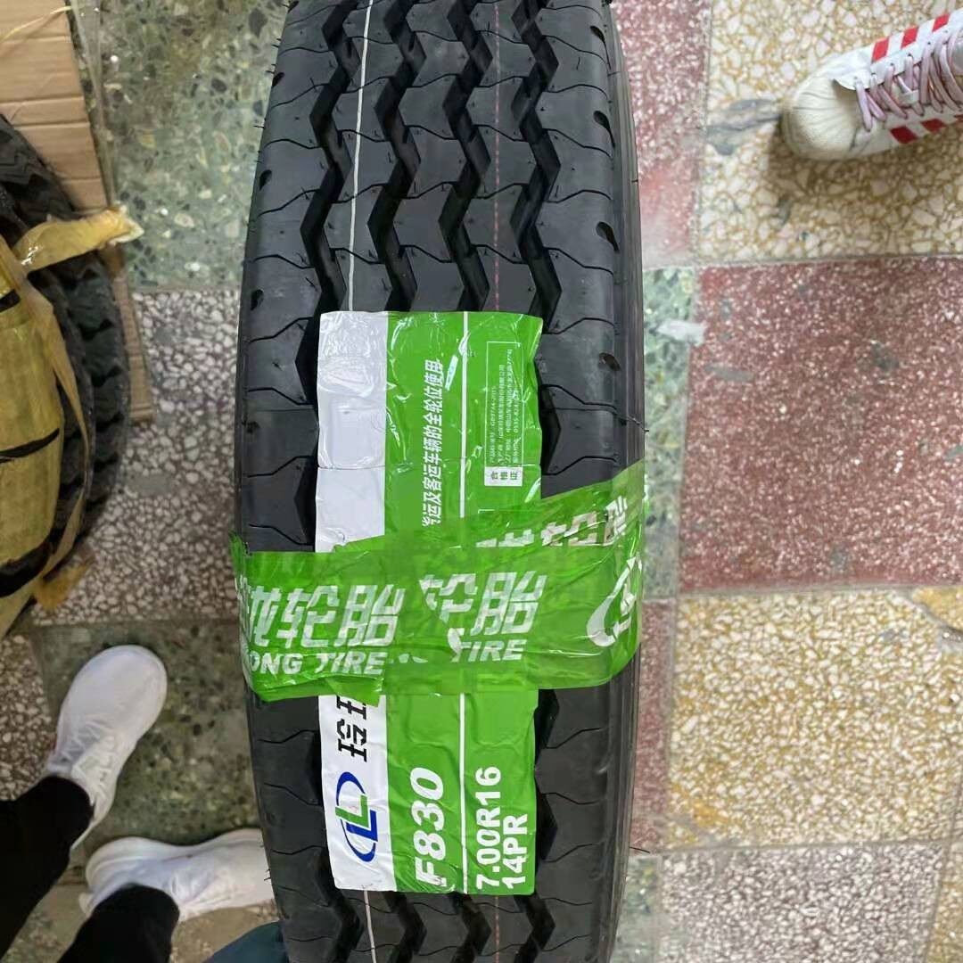 玲珑全钢丝轮胎700R16LT14PR货车客车载重耐磨型F830花7.00R16LT