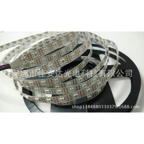 60灯APA102灯条 APA102内置双信号线灯带 LED幻彩灯条 WS2801