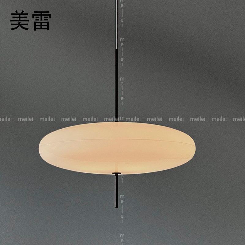 丹麦设计创意飞碟艺术椭圆极简吊灯个性极简餐厅吧台餐桌简约灯具图片