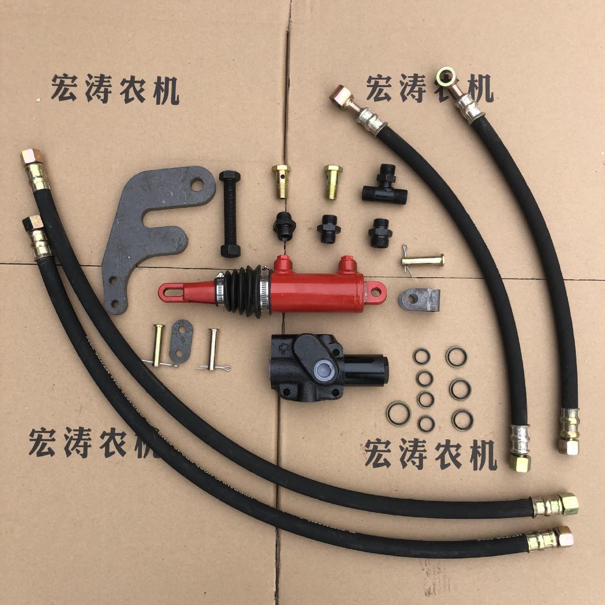 农用收割机拖拉机离合器液压助力改装液压离合器省力包邮
