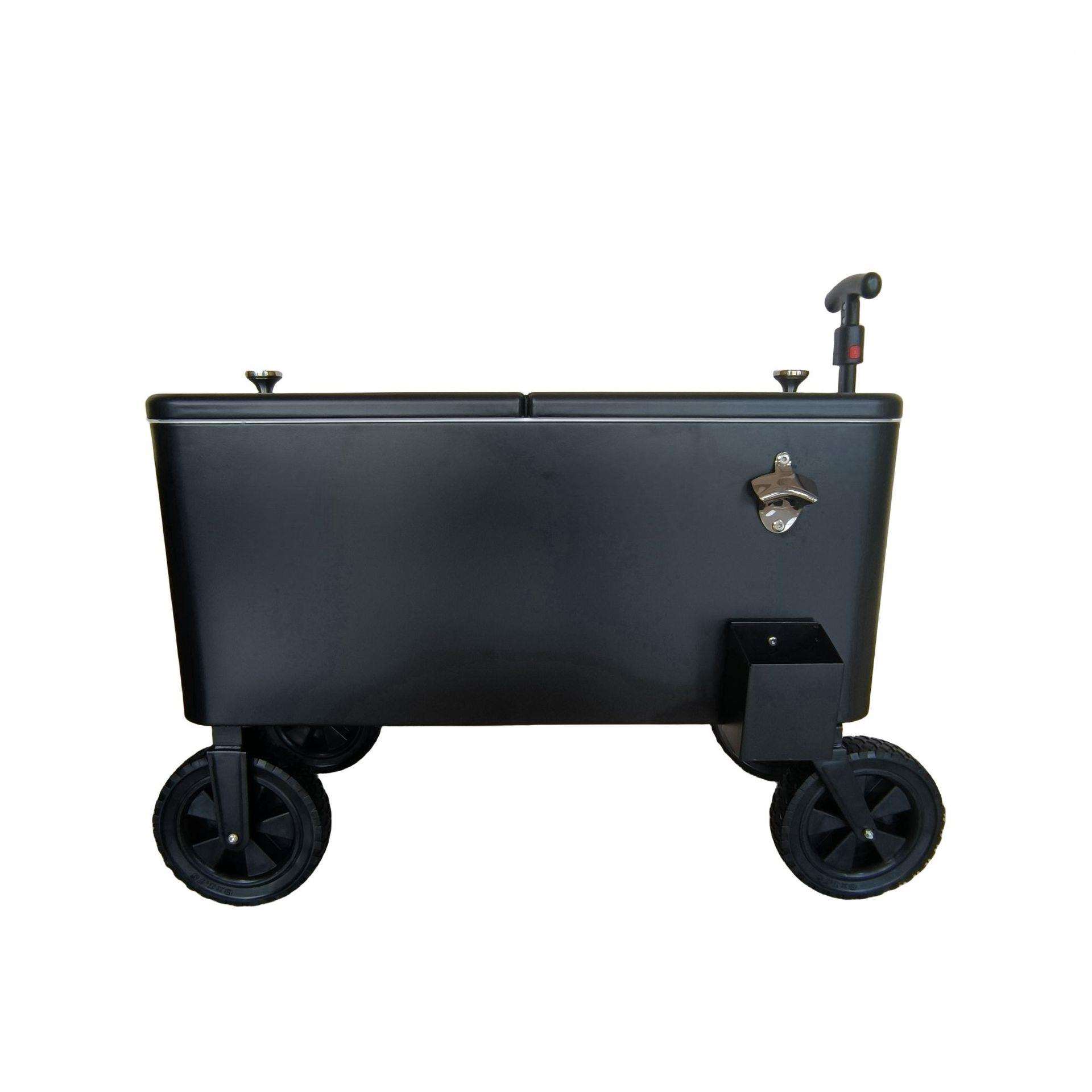 A四80拉杆矮A80拉杆轮款保温箱加厚保温箱冷户外野露营保温桶餐饮