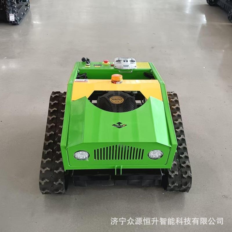 出澳大利亚智口能控割遥草油机黑狮50AJO0型履带式四冲程汽碎草机