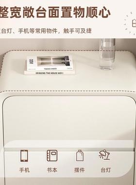 实物木床头纳柜简约现代创意卧室CTG02193家用置架简易轻小型收储