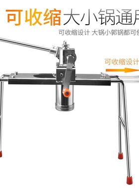 家用饸饹PUZ手动多钢功能面条粉机不锈河捞饸烙床条小型压面机机