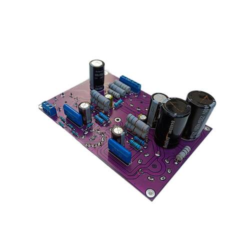 6TN1推6P3P可换6L/K666/EL34发烧电子管胆功放板不含胆QDA紫色PCB