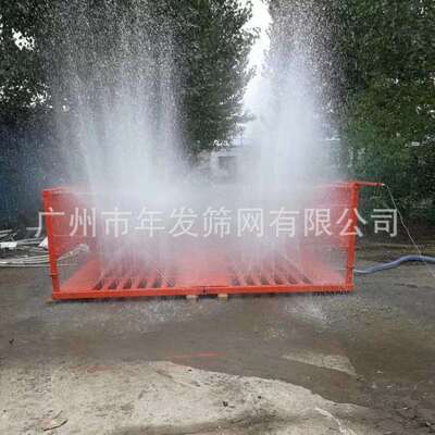 广州家厂建现货应全自动免基础筑54956工程车辆洗轮机免基础感洗