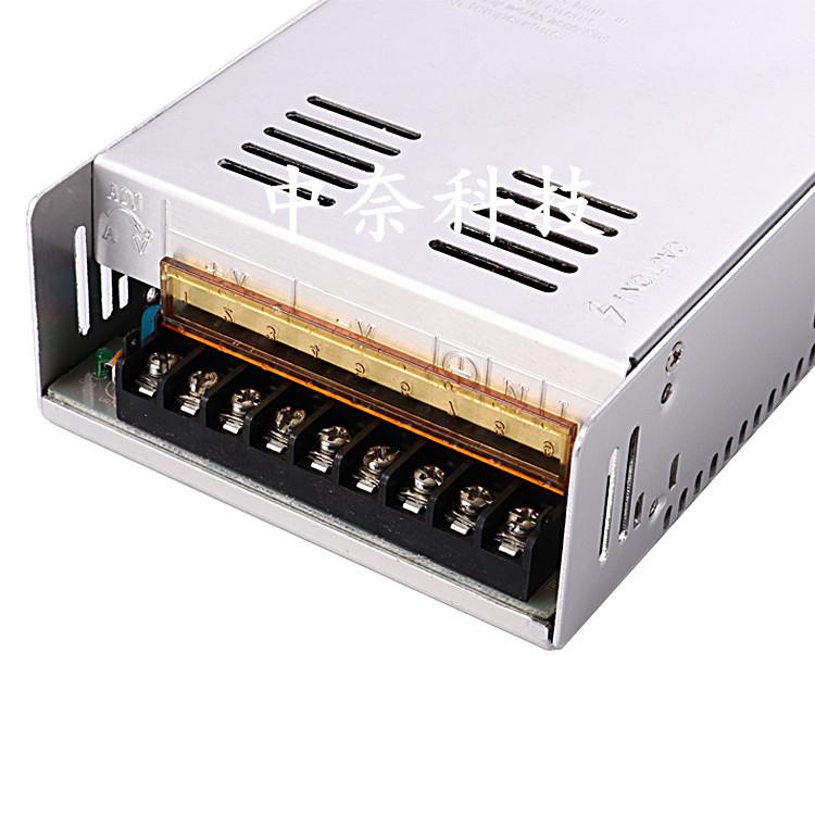 厂家直1供外贸跨境12V4A防监控LE212D电源2V480W灯条安灯带开关0