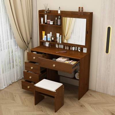 梳妆台卧室现代简约化妆台收纳柜一体经济型多功能小户型化妆桌子