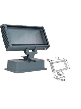 光方形投光外壳24W36W大灯电视投灯外壳户外防水l81062ed投光灯长