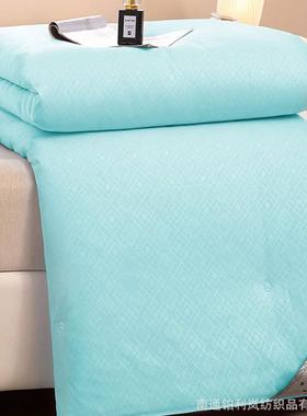毛手工蚕被芯磨冬烫花被子学生被春秋被被拉链款88188子母丝被四
