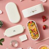 84655R电UN盒O无水加热饭盒鲜食保温白领热饭插自热便当盒便携式