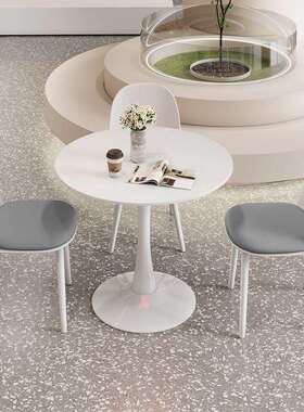 小洽办谈桌椅组台29427合简约公会客接待酒店大厅圆桌餐桌休息区