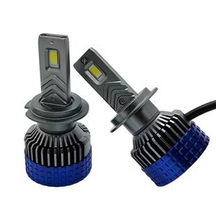 亮厂家直供单边双XLQ铜管H75泡W汽车LED大灯灯超强光900590061H4H