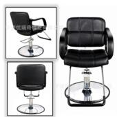 美发椅理发椅舒底适发YR 2022椅PU手配电镀脚踏外剪贸扶油泵盘椅