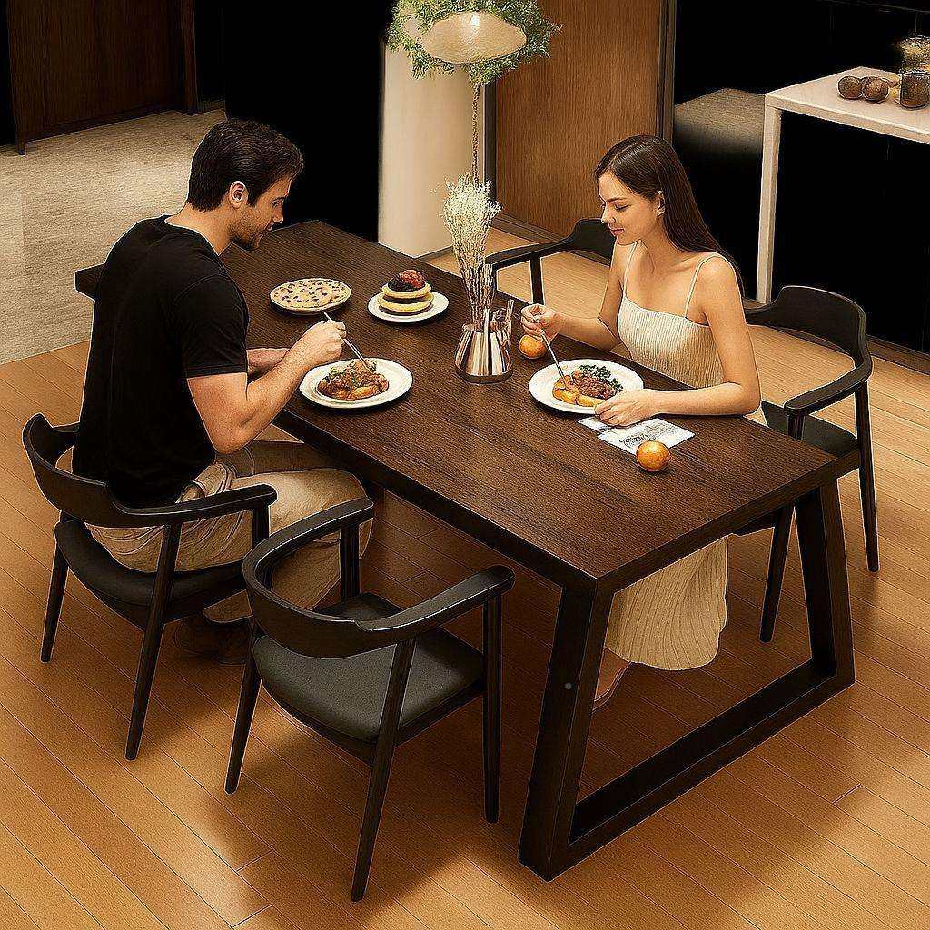 中古桌风餐桌家SZ0135用客厅饭实木腿餐桌椅组合高端长方形黑胡桌,鲜花速递/花卉仿真/绿植园艺,其它园艺用品,淘宝优惠券,粉丝福利购,淘宝优惠卷