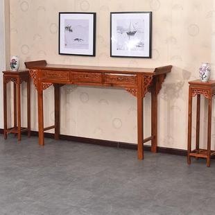 几?供全实木条桌实木条佛香案仿古台中式玄关柜储物柜佛供台神台