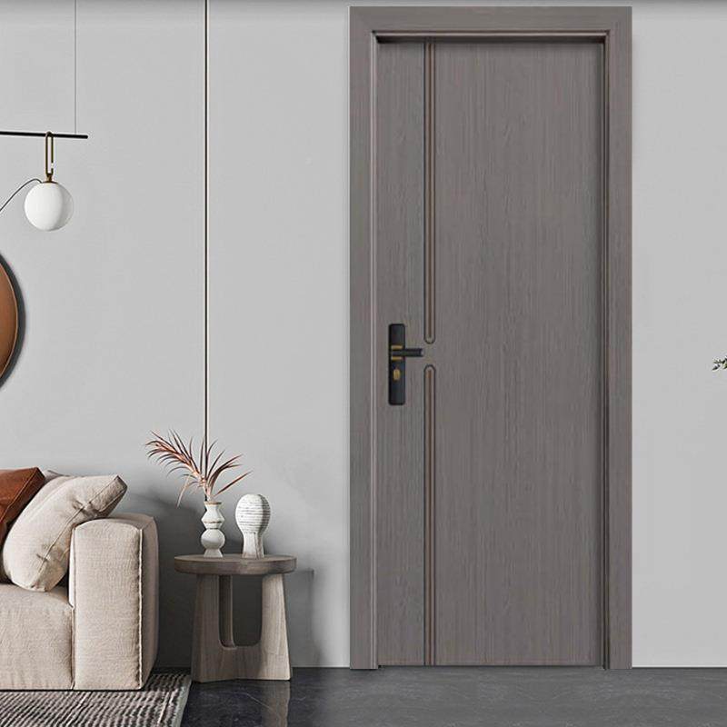 漆转印室内钢制门出租烤屋隔音门655钢质复门门中式合民宿卧室门